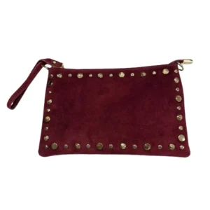 Bolso de mano piel ante tipo sobre