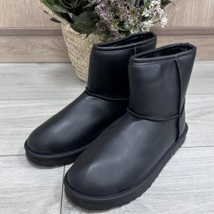 Bota nieve polipiel negra