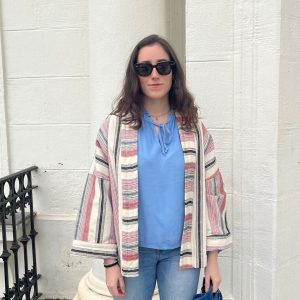 Chaqueta kimono rayas  Sumire
